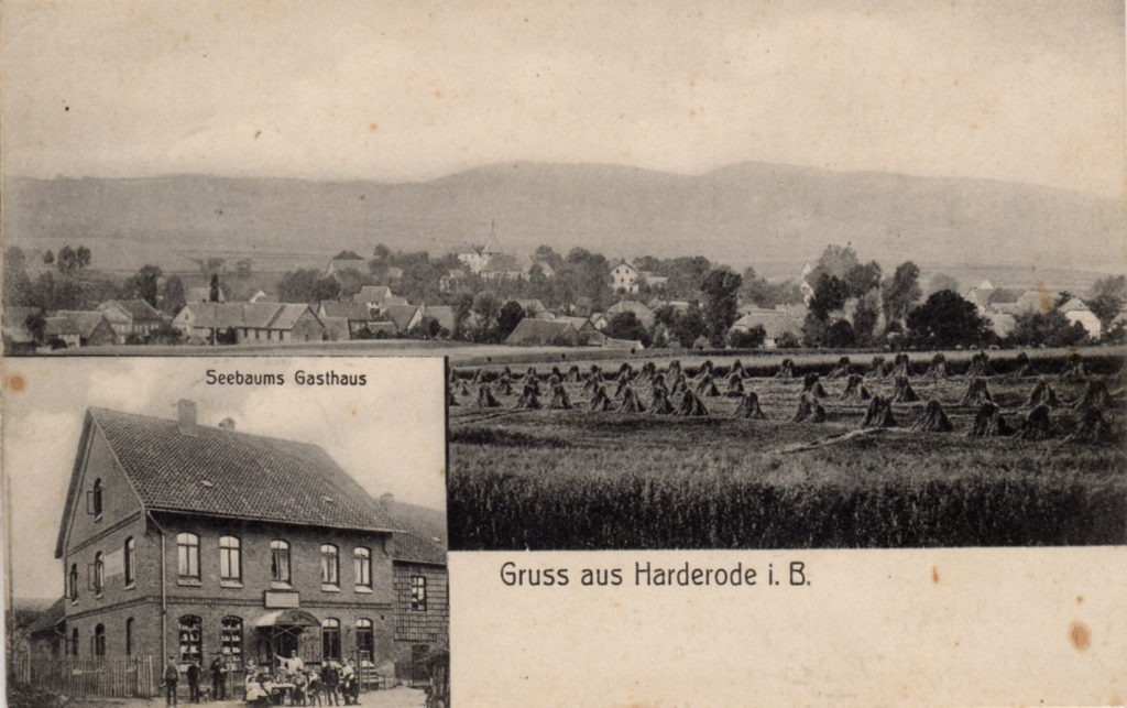 Postkarte Gruss aus Harderode i. B.