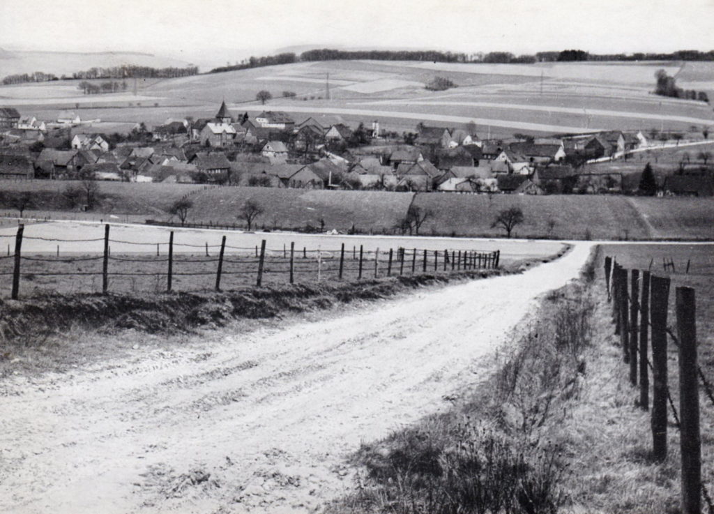 Postkarte Blick auf Harderode